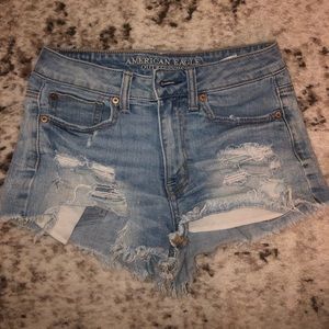 Hi-Rise AE Denim Shorts